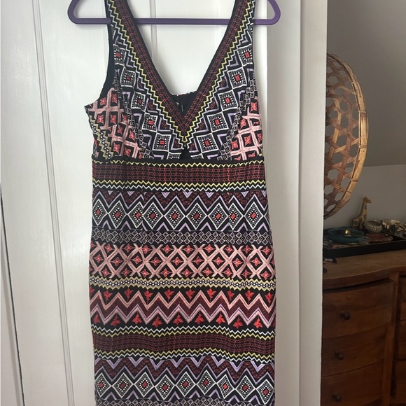 Vibrant Patterned Dress - Picture 1 of 3
